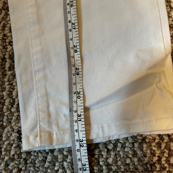 Cleo White Straight Leg Jeans Women's Size 10 - Picture 3 of 9